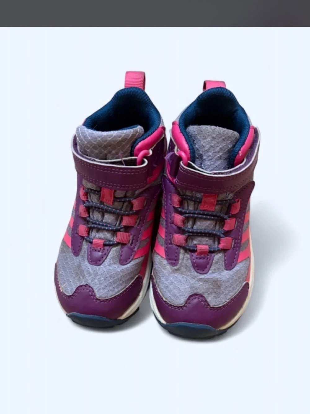 Kids Purple & Pink Athletic Sneakers